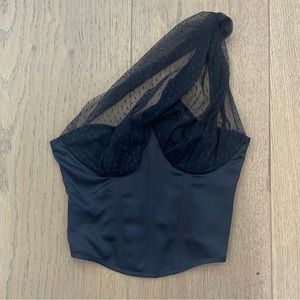 Off the shoulder corset top size 0